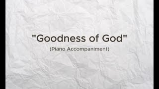 Goodness of God Piano Accompaniment  song by Don Moen [upl. by Obadias]