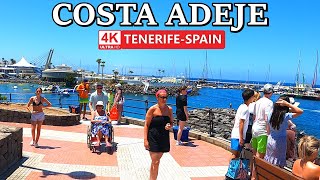 TENERIFE  COSTA ADEJE  Beautiful Walk amp Spectacular Weather 😎 4K Walk ● July 2024 [upl. by Airretnahs12]