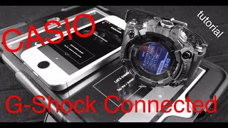 CASIO GSHOCK GPR B1000 Rangeman Connected app using GPS Coordinates Tutorial [upl. by Cj]