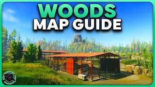 ULTIMATE WOODS BEGINNER MAP GUIDE  Escape from Tarkov [upl. by Garnet]