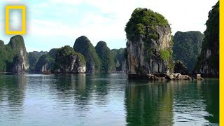 Vietnams Ha Long Bay Is a Spectacular Garden of Islands  National Geographic [upl. by Mauro]