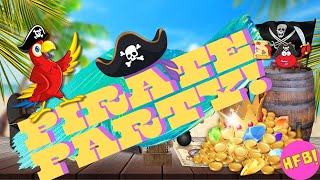 Pirate Party  Kids Songs [upl. by Ardnahsal35]