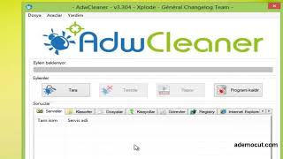 Adwcleaner çevrim dışı full nasıl indirilir Adwcleaner nasıl kullanılır [upl. by Saduj]