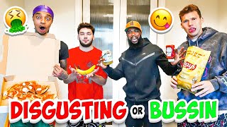 Bussin or Disgustin Trying Weird TikTok Food w Flight Adin amp Jesser [upl. by Flosser]