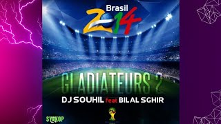 Bilal Sghir Ft DJ Souhil  Gladiateurs 2 Officiel Audio with lyrics [upl. by Enimrac994]