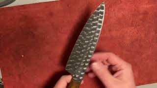 Warther Cutlery 7” Chef Knife review [upl. by Livi]