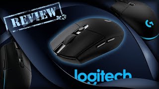 G203 G305 y G Pro ¿Mismo mouse  Review  Comparativa  Fingertip Grip Gaming Mouse [upl. by Leaper223]