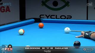 THRILLING 8BALL FINAL  Shane Van Boening vs Alex Pagulayan  2017 US Open 8Ball Championship [upl. by Lynelle]