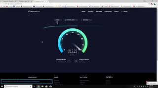 Asus AC3100 Wifi  internet speed test [upl. by Jovitah]