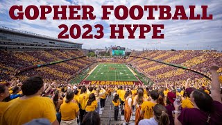 Minnesota Golden Gophers 2023 Football Hype [upl. by Edsel]