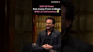 Koffee With Karan Season 8 Sharmila Tagore Reveals Saif Ali Khan Ran Away From CollegeKaran Johar [upl. by Skelton778]