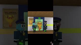 Together with Penny and Gumball punish the bad Lucy simian minecraft animation challenge [upl. by Fleta]