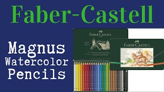 Faber Castell Albrecht Dürer Magnus Watercolor Pencils  set of 24 [upl. by Socha]