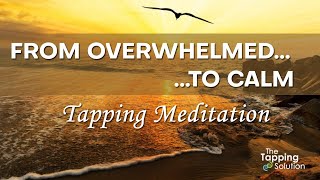 Release Stress Anxiety amp Overwhelm  Tapping Meditation [upl. by Ettegirb856]