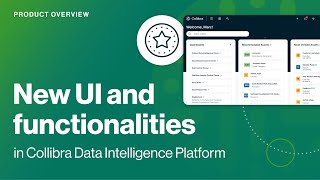 Collibras new UI and functionalities [upl. by Llertnor]