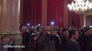 Dresdner Gespräche Björn Höcke Junge Alternative Dresden Nationalhymne [upl. by Nomi667]