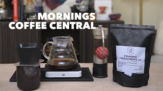 Mornings with Coffee Central Ethiopia Yirgacheffe G2 [upl. by Ammadis]