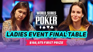 World Series of Poker 2022  Ladies Event Championship Final Table [upl. by Ihcelek732]