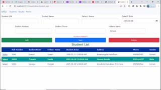 Student Result Management System Using CNet [upl. by Petras]