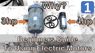 Ultimate Beginners Guide to Using Electric Motors for Makers and DIY Projects 068 [upl. by Izabel]