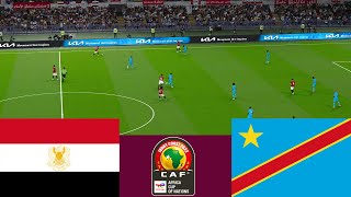 مصر vs الكونغو الديمقراطية ضربة جزاء 78 CAF 2024 Full Match  محاكاة ألعاب الفيديوPES 2021 [upl. by Romy196]