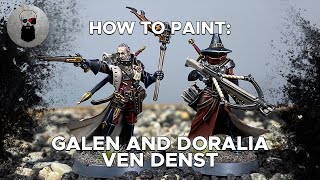 Contrast How to Paint Galen and Doralia ven Denst [upl. by Eitisahc]