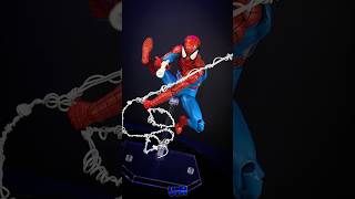 Mafex SpiderMan classic 185 Unboxing and Posing [upl. by Nnyltiac]