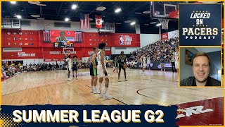 Johnny Furphy best game Enrique Freeman shines again more from Indiana Pacers summer league game 2 [upl. by Weinberg]