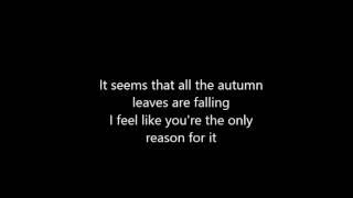 chris brown autumn leaves lyrics [upl. by Vikki]