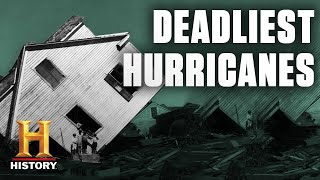 Deadliest Hurricanes in US History  History [upl. by Geibel]