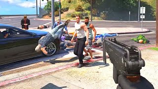 GTA 5  Slow Motion amp Epic Kills  Ragdolls Compilation 23  Euphoria Physics [upl. by Anigroeg]