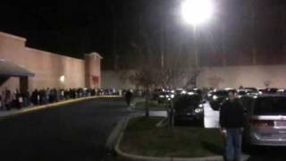 5am Black Friday Rush At Target 2009 [upl. by Tellford383]