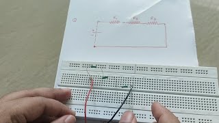 Breadboard tutorial for beginners How to connect Series  parallel circuit on breadboard [upl. by Lawley673]