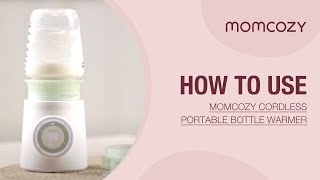 How to Use Momcozy Cordless Portable Bottle Warmer [upl. by Fidelio974]