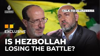 Ibrahim Moussawi Is Hezbollah losing the battle  Talk to Al Jazeera [upl. by Einomrah597]