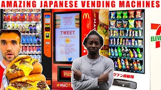 LivingBobby LIVING on VENDING MACHINES in TOKYO  REVIEW by Global Traveller [upl. by Hnib]