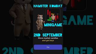 Hamster Kombat Minigame Solution 1st September hamsterkombat minigame dailycombo airdrop shorts [upl. by Bethesda]