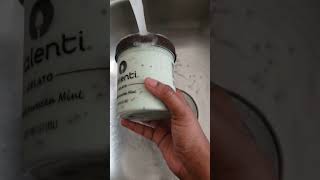 How to Open a Tight Jar  Talenti Icecream shortsviral shorts [upl. by Leciram]