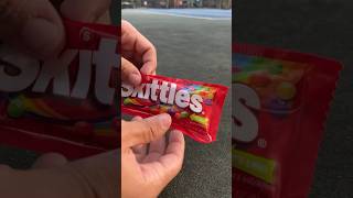 Liquefying Original Skittles❤️food satisfying foodie candy yummy trending foodlover [upl. by Fillbert]