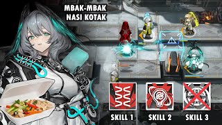 Arknights Hoolheyak 1st and 2nd Skill Experience [upl. by Enneira250]