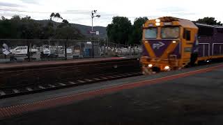 Down Shepparton at Tallarook 8pm 20 February 2021 [upl. by Hubing]