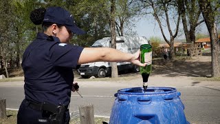 Operativos Policiales en Trapiche por Semana del Estudiamte [upl. by Ztnarf]