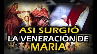 VENERACIÓN DE LA VIRGEN MARIA  COMO SURGIÓ [upl. by Ihana775]