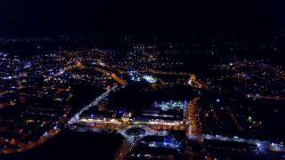 RIONEGRO NIGHT ANTIOQUIA COLOMBIA DJI MAVIC PRO DRONE [upl. by Atneuqal]