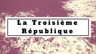 Droit constitutionnel la Troisième République [upl. by Acila]