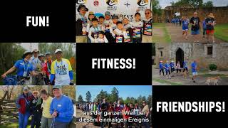 18th IVV Olympiad and IML Texas Trail Roundup Walking Festival  German Subtitles [upl. by Secnirp]