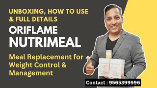 Oriflame Wellosophy Nutrimeal Training  Unboxing  Full Details  How to Use  Weight Loss Diet [upl. by Doraj]