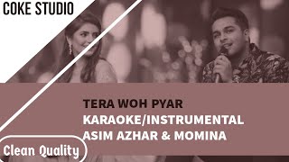 Tera Woh Pyar Woh Nawazishain  KARAOKEINSTRUMENTAL  ASIM amp MOMINA  CLEAN QUALITY  FREE DOWNLOAD [upl. by Orrin]