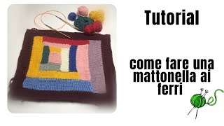 TUTORIAL Come fare una mattonella ai ferri [upl. by Atiek]