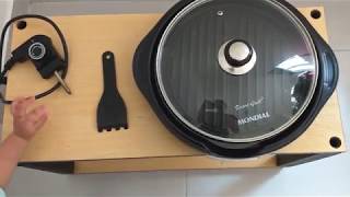 Review Grill Mondial G4 Redondo 110v [upl. by Bikales73]